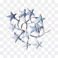 纸海星艺术-简单花环