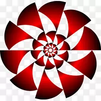 旋转对称反射对称点反射-欧洲花卉藤