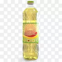 葵花油，食用油，植物油瓶-金色太阳
