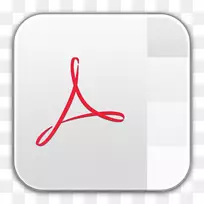 Adobe acrobat pdf电脑图标adobe Reader-acrobat