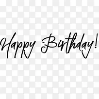 书法微软字体-祝你生日快乐