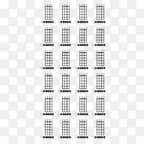 吉他弦低音吉他和弦图和弦