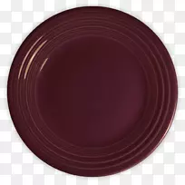餐具盘栗色紫红色红葡萄酒