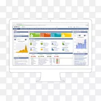 NetSuite仪表板客户关系管理企业资源规划计算机软件仪表板