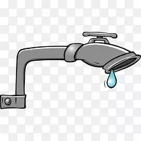 抽水卡通漏水龙头