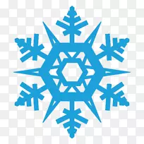 雪花剪贴画-雪花创意