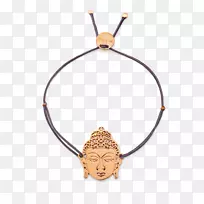 珠宝、手镯、金饰和吊坠项链-佛教材料