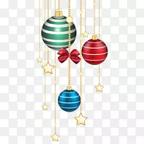 圣诞节装饰品圣诞装饰圣诞树夹艺术球装饰