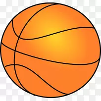 篮球篮球场轮廓篮板球剪贴画篮球球