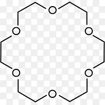 冠醚18-冠-6有机化合物聚乙二醇对称载体