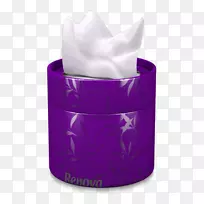 卫生纸面部纸巾颜色Renova-紫色盒
