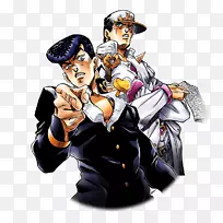Jotaro Kujo Josuke higarhikata Jojo的奇遇JonathanJoestar钻石是坚不可摧的白金