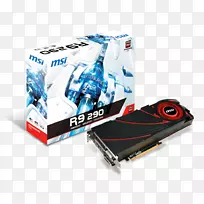 显卡和视频适配器和radeon rx 200系列gdr 5 sdram超频.立体图形