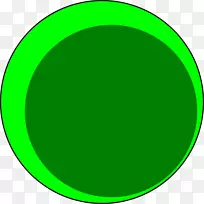 绿色车轮计算机图标.树突