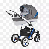 婴儿运输婴儿和蹒跚学步的汽车座椅波兰彩虹旅游价格-靛蓝