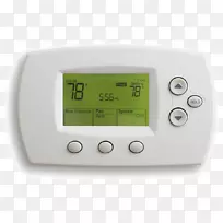 可编程恒温器、暖通空调、智能恒温器-节能