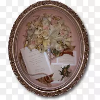 南卡罗来纳州花束保存婚礼-婚礼相框