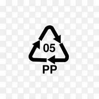 聚丙烯塑料回收标志