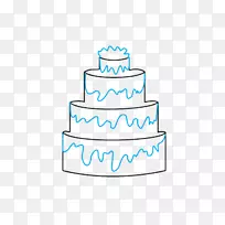 生日蛋糕层蛋糕婚礼蛋糕图层蛋糕