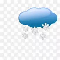 雪天气预报暴风雪剪辑艺术.雪