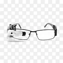 Vuzix智能眼镜可穿戴计算机可穿戴技术显示设备VIP卡背景