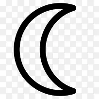月球月相行星符号