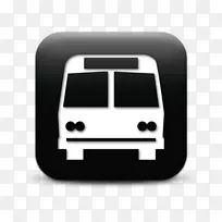 公共汽车公共交通电脑图标剪贴画-巴士站