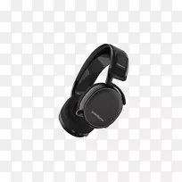 PlayStation 4麦克风耳机7.1环绕声钢系列-戴耳机