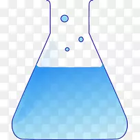 实验室烧瓶化学烧杯夹艺术-Erlenmeyer