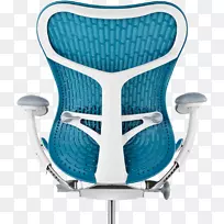 赫尔曼·米勒，副翼椅，办公室和桌椅，米拉椅-莱姆