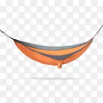 吊床野营绳超轻背包.橙色横幅