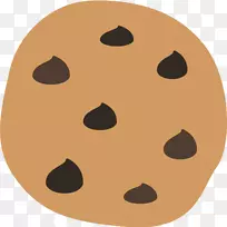 饼干表情巧克力食品剪辑艺术烹饪锅