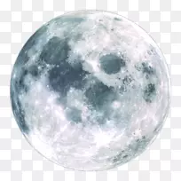 满月天然卫星剪贴画透明太阳光