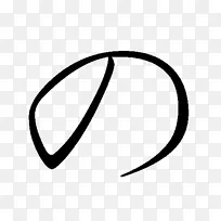 汽车圆圈椭圆角边字母o
