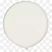 气球单身汉派对拼盘-白色气球