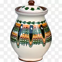 陶瓷陶器瓷器香料罐