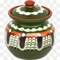 陶瓷餐具罐陶器香料罐