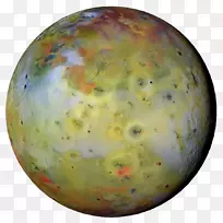 木星自然卫星-月球表面的Io伽利略卫星
