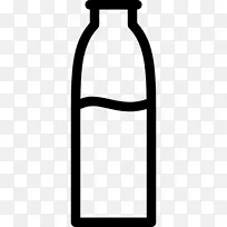 水瓶计算机图标.瓶装