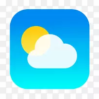 iOS 7天气电脑图标iphone-IOS