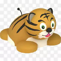 虎猫动物狮子爬虎