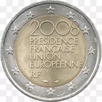 法国2欧元纪念币欧足联2016欧元-纪念活动