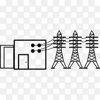 输电塔架空电力线电力输变电技术线路