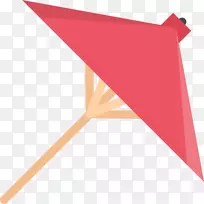 三角线太阳伞
