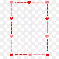 心脏剪贴画-情人节主题