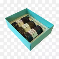 纸箱包装和标签瓶装茶礼品盒