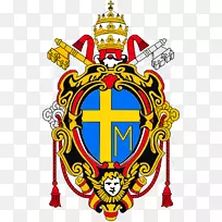 教皇军徽教皇本笃十六世艾塔桑图圣路易斯