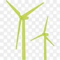 风力发电机能线-新能源