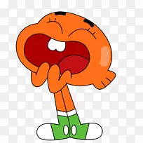 Gumball Watterson动画达尔文瓦特森剪贴画-哈哈