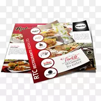 餐厅食品平面设计广告.餐厅传单